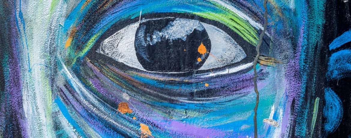 Expressionist Eye Painting